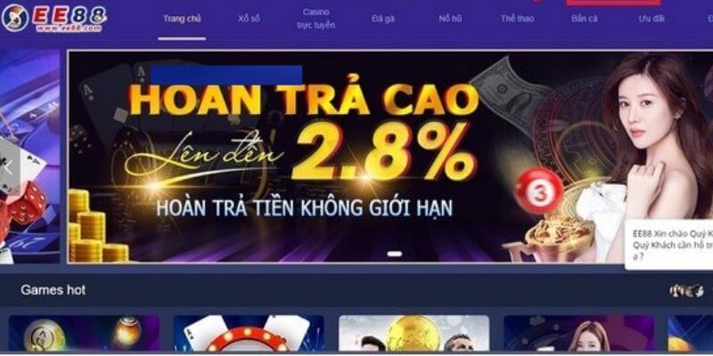 Ưu đãi hoàn trả 2,8% cực hot