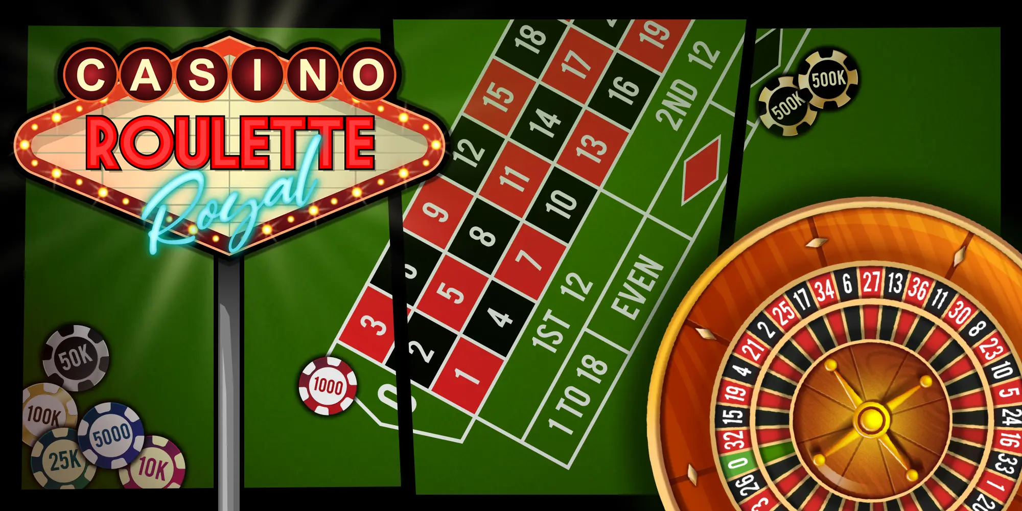 Game Roulette kinh điển luôn xuất hiện tại các casino